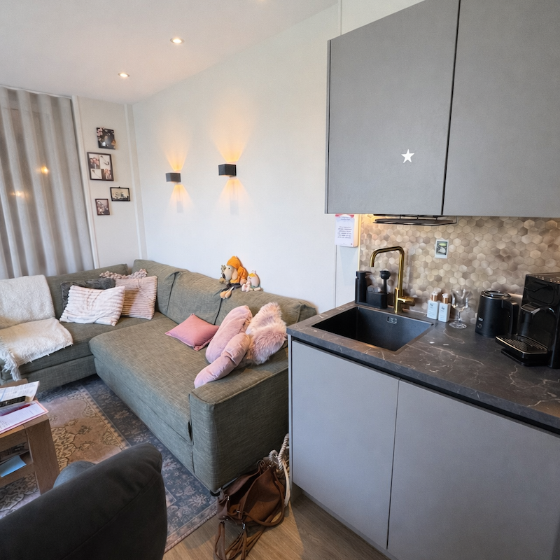 Keuken woonkamer mantelzorgwoning