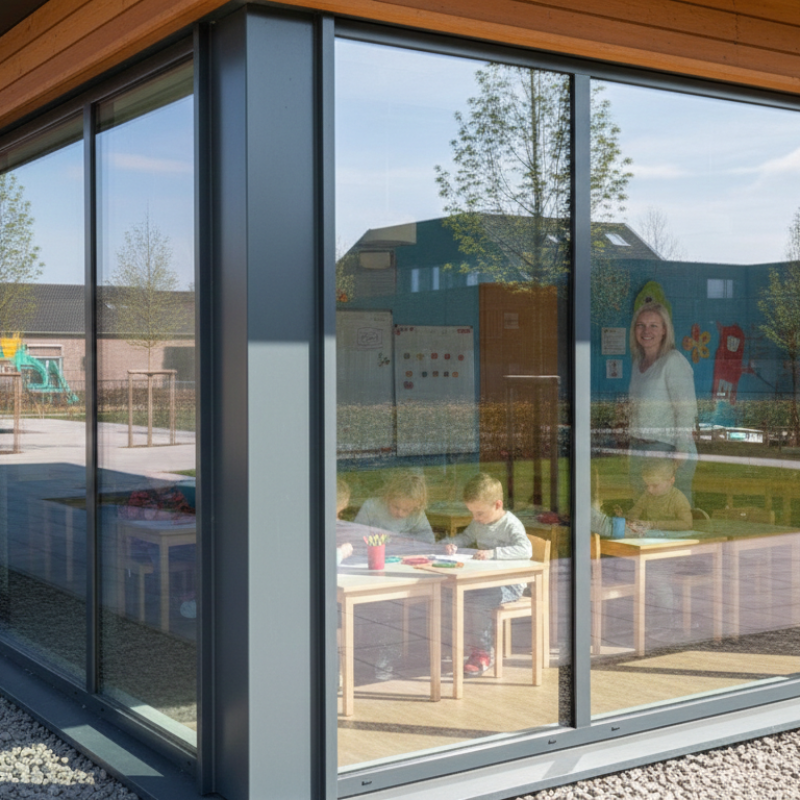 Modulaire klaslokalen Symo Bouw