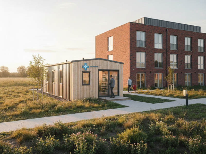 Modulaire zorgunit apotheek