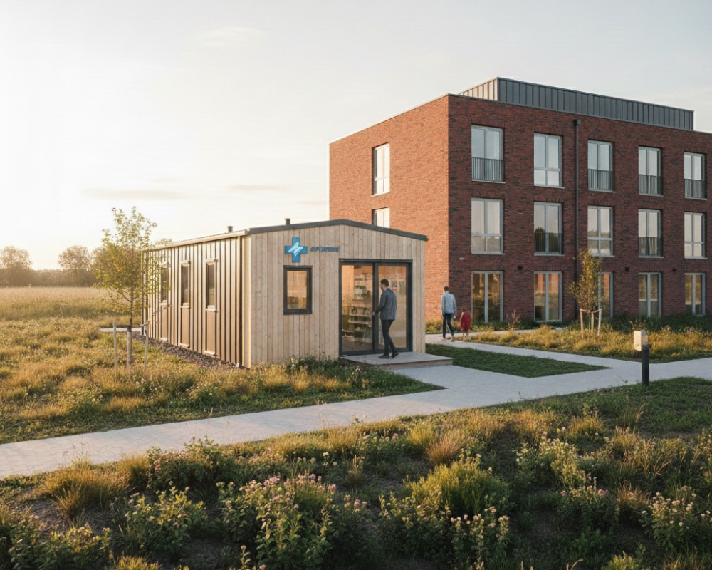 Modulaire zorgunit apotheek