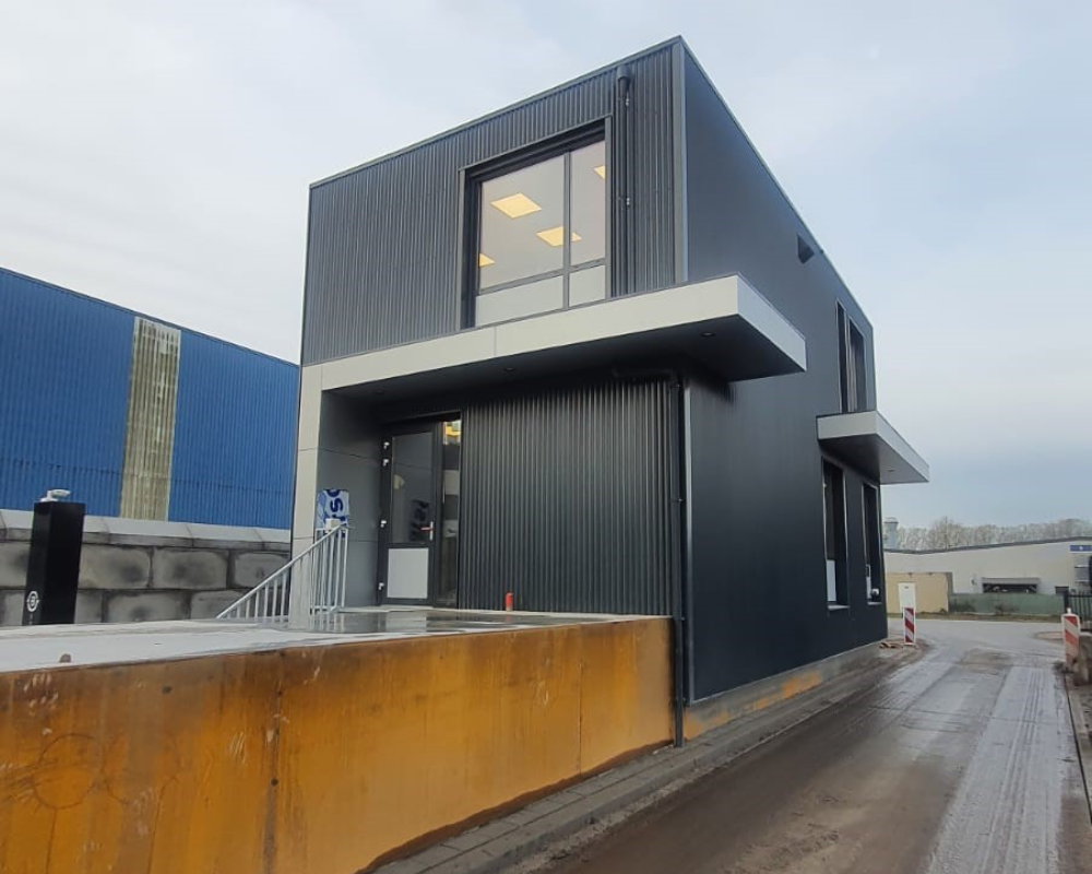 Prefab weegkantoor Van de Beeten