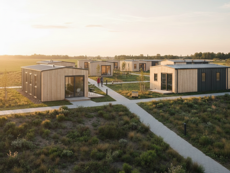 Safe houses modulaire bouw