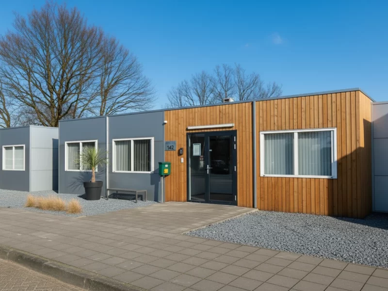 Symo bouw tijdelijke zorgunit